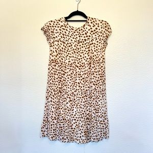 Giraffe print dress